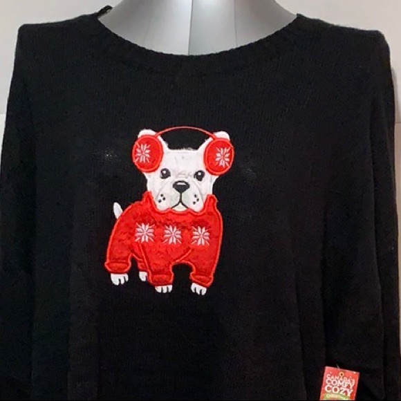 Winter puppy fuzzy sweater NWT. - Picture 2 of 10